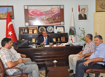 BATSO Başkan Adayı Nasıroğlu Sason’u ziyaret etti