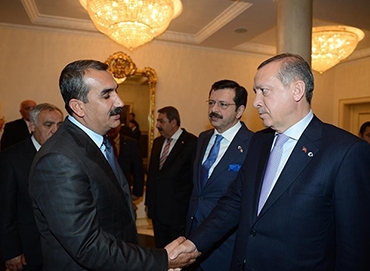 Osman Nasıroğlu Başbakan Erdoğan`a çözüm süreci raporunu sundu.